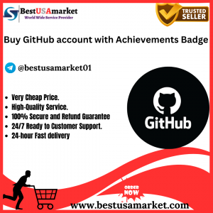 Buy GitHub account with Achievements Badge