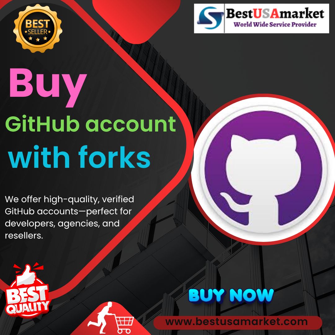 Buy GitHub account with forks