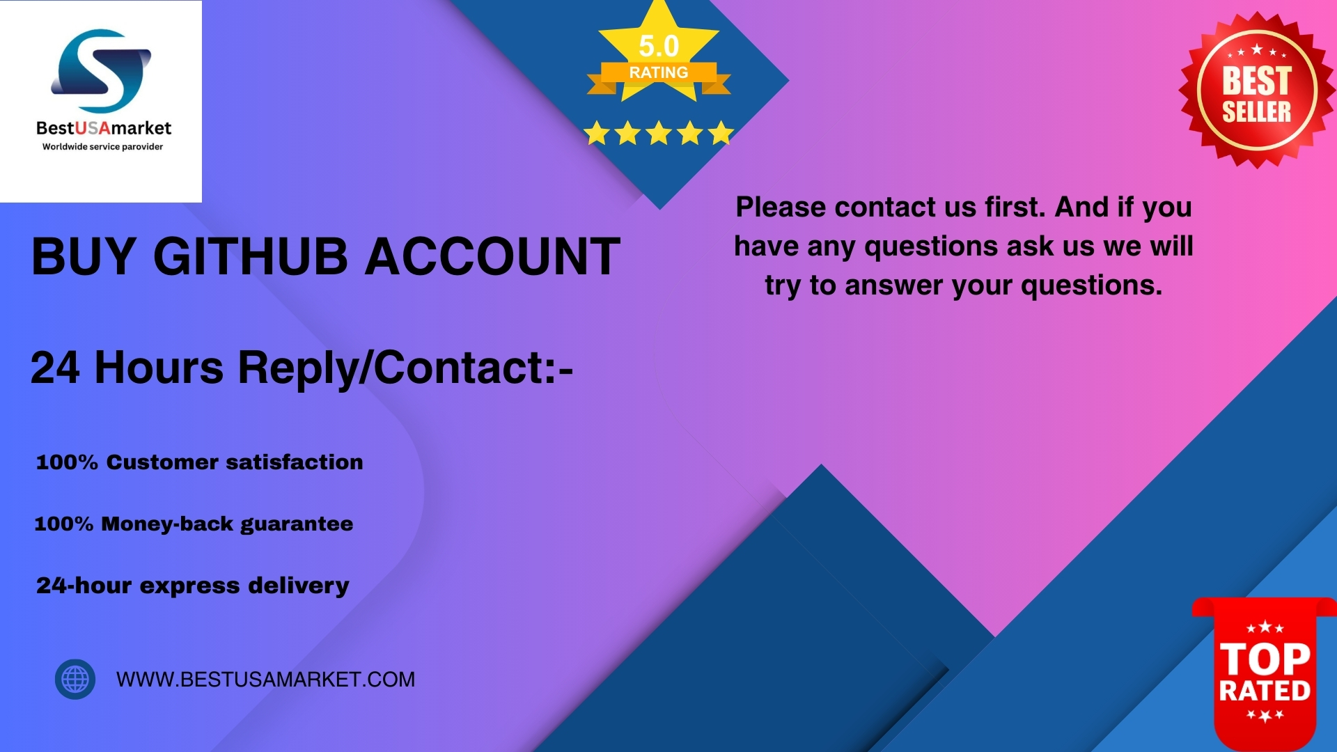 Buy GitHub account
