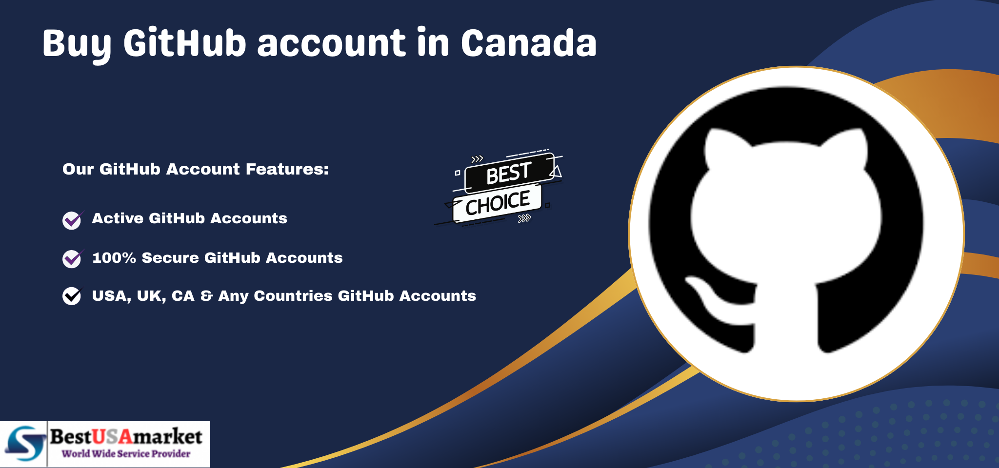 Buy GitHub account in Canada